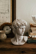 Scented David Bust Candle - Joe’s Haven