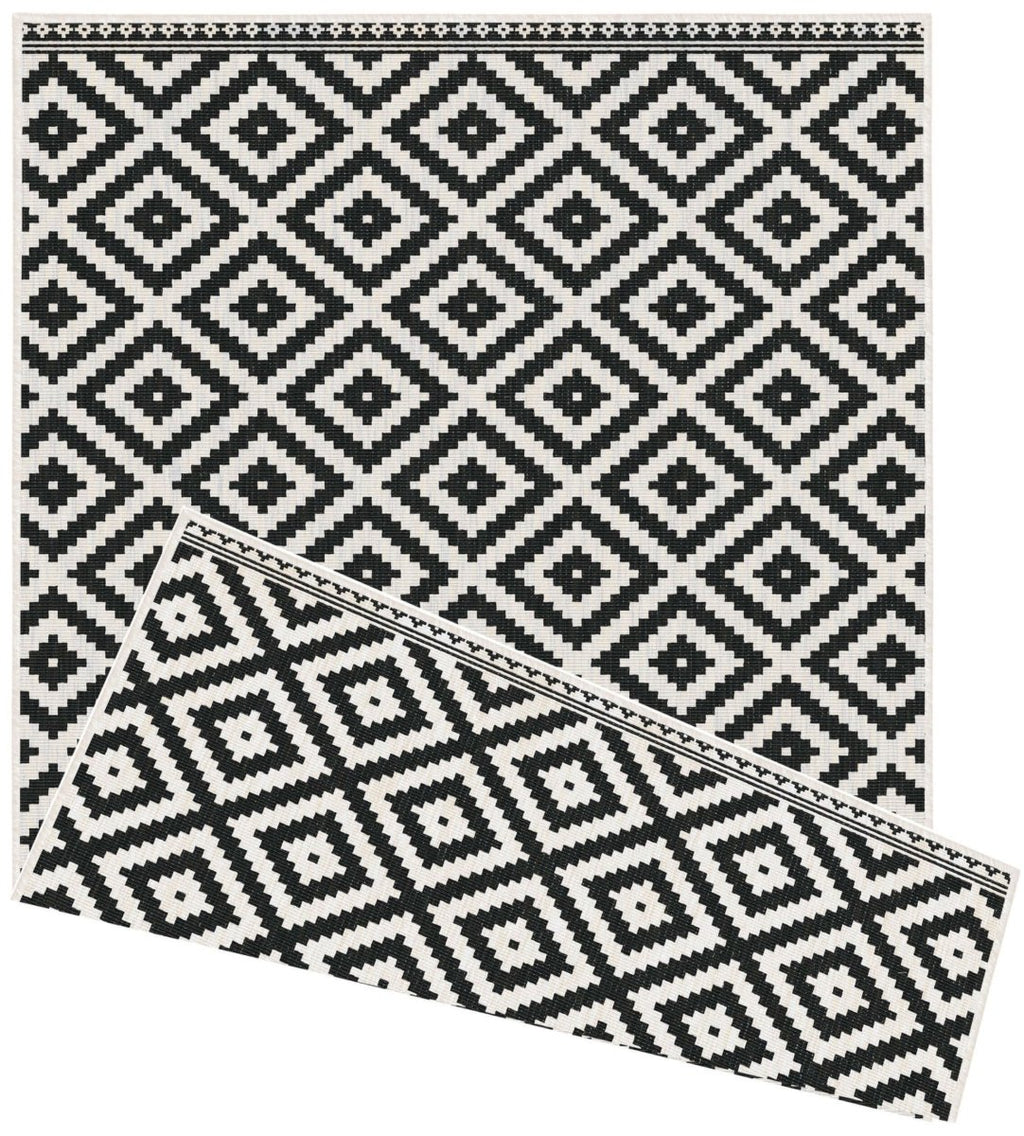 Duo Weave Outdoor Rug Geometric Diamond - Joe’s Haven