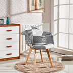Chrono Patchwork Tub Chair - Joe’s Haven