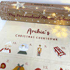 Personalised Fabric Christmas Advent Calendar - Christmas Countdown Calendar - Joe’s Haven