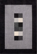 Ephesus Grey Black Rug | 7439GB - Joe’s Haven
