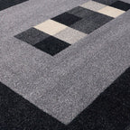 Ephesus Grey Black Rug | 7439GB - Joe’s Haven