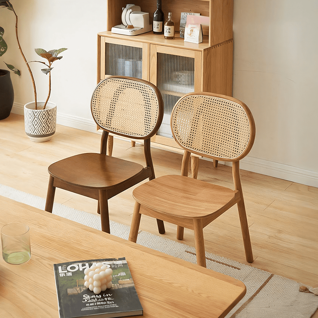 Fanny Dining Chair, Rattan - Joe’s Haven