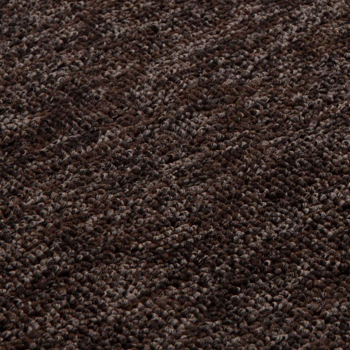 Flex Brown Low Pile Solid Rug - Joe’s Haven