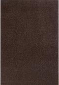 Flex Brown Low Pile Solid Rug - Joe’s Haven