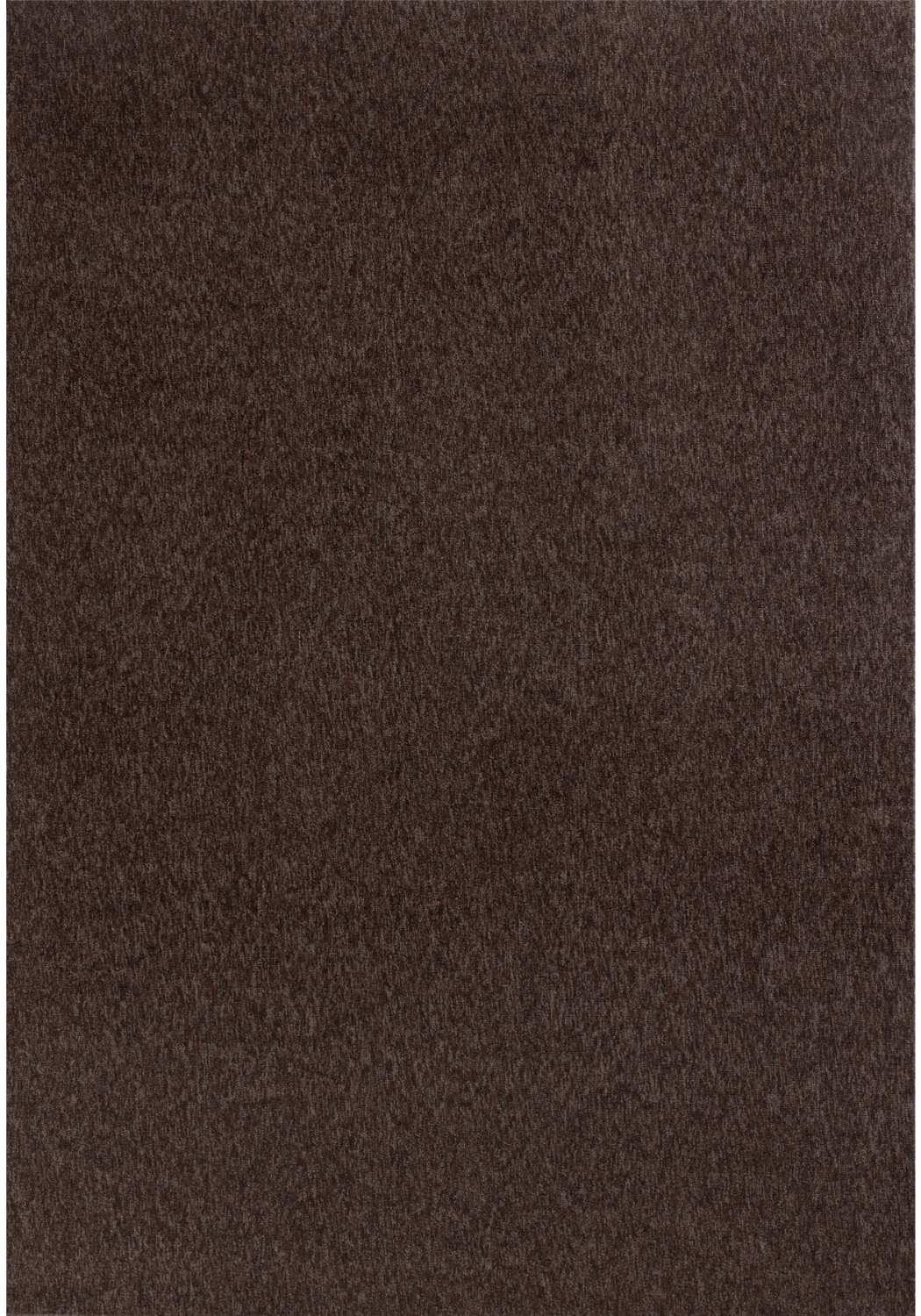 Flex Brown Low Pile Solid Rug - Joe’s Haven
