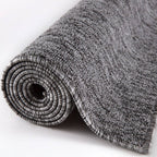 Flex Grey Low Pile Solid Rug - Joe’s Haven