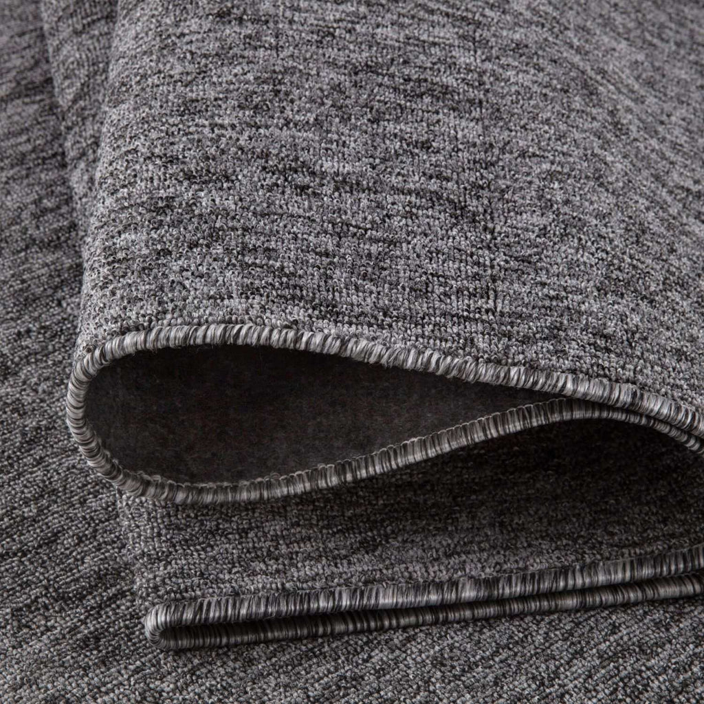 Flex Grey Low Pile Solid Rug - Joe’s Haven