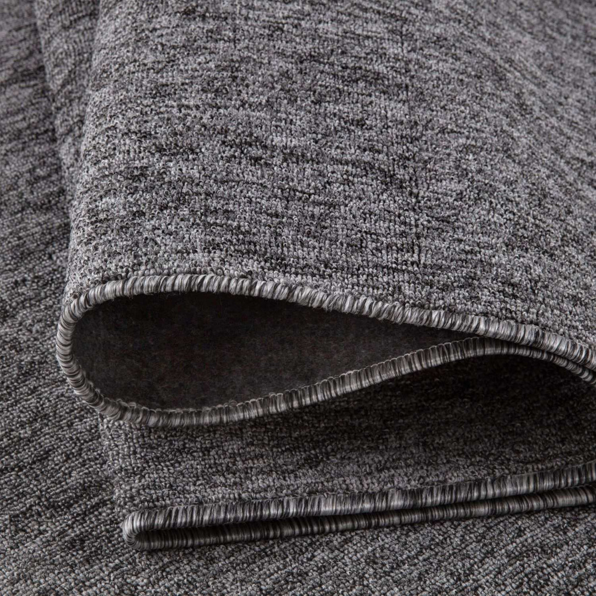 Flex Grey Low Pile Solid Rug - Joe’s Haven