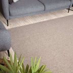 Flex Beige Low Pile Solid Rug - Joe’s Haven
