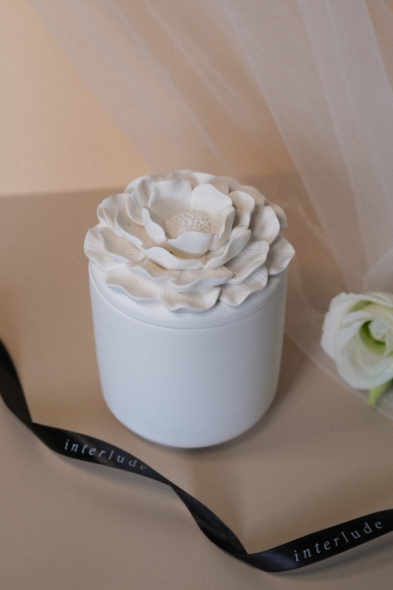 Floral Ceramic Candle - Joe’s Haven