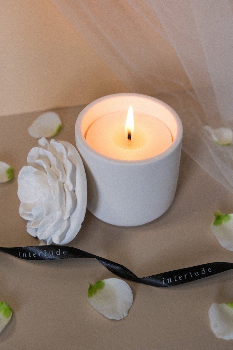 Floral Ceramic Candle - Joe’s Haven