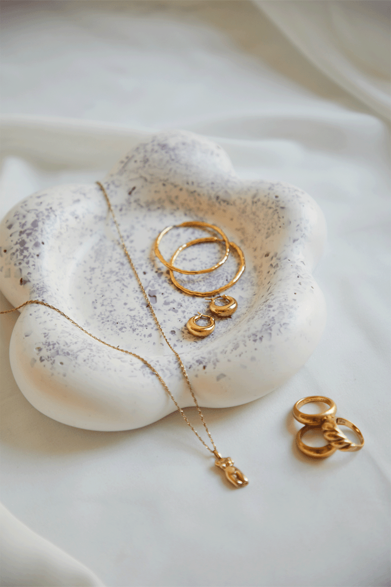 Flower Shaped Jewellery Tray - Joe’s Haven