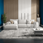 Frances Three Seater Corner, Four Seater Corner Sofa, Cotton Linen - Joe’s Haven