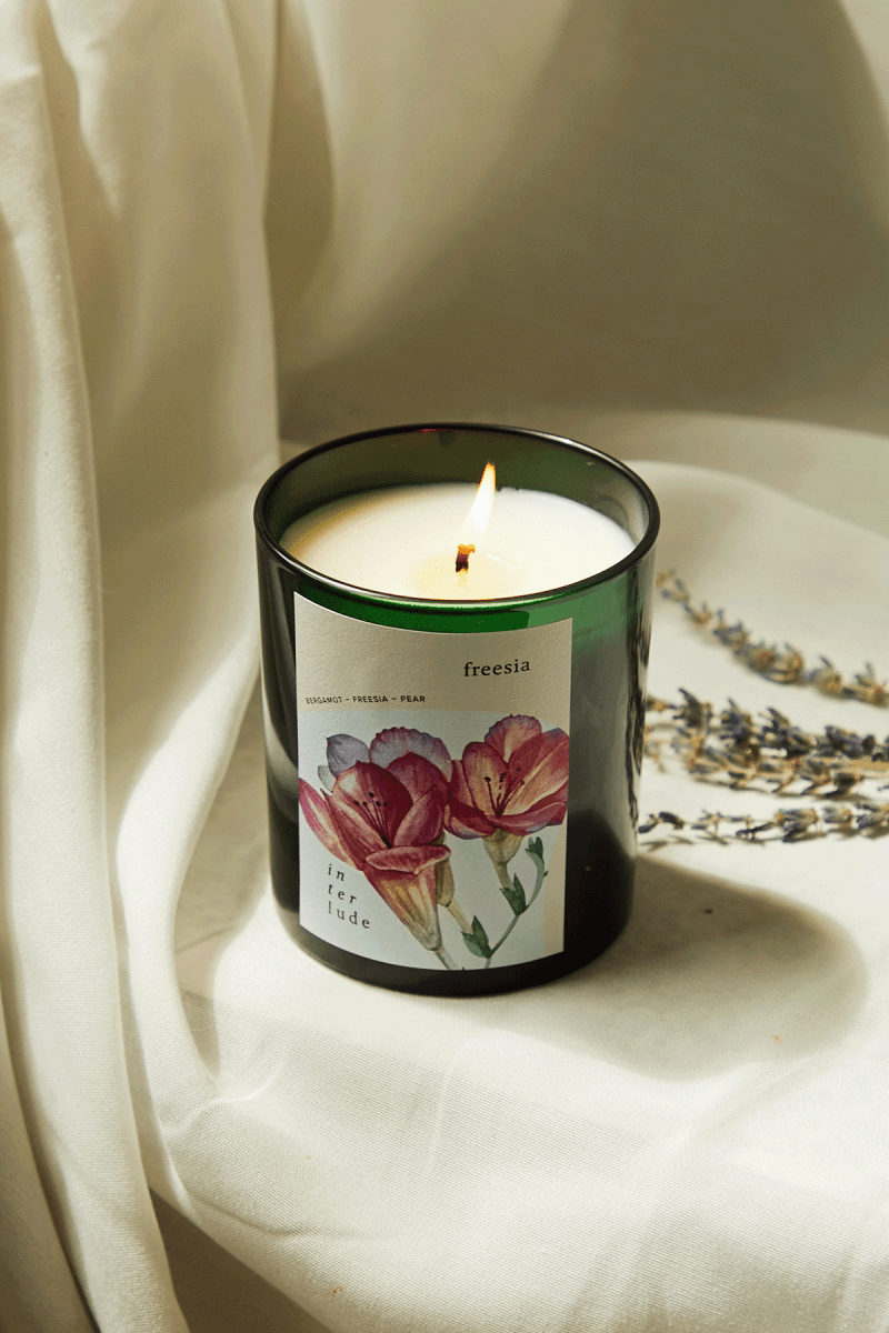 Freesia Scented Candle - Joe’s Haven