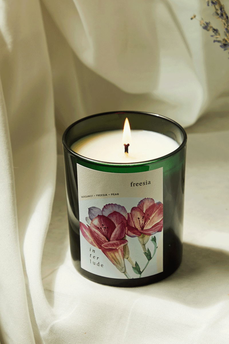 Freesia Scented Candle - Joe’s Haven