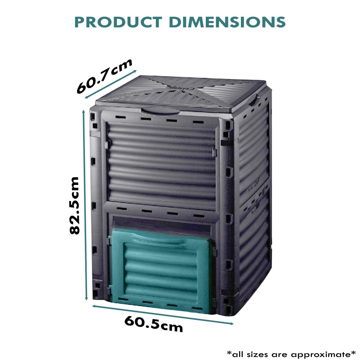 300L Garden Composter Bin - Joe’s Haven