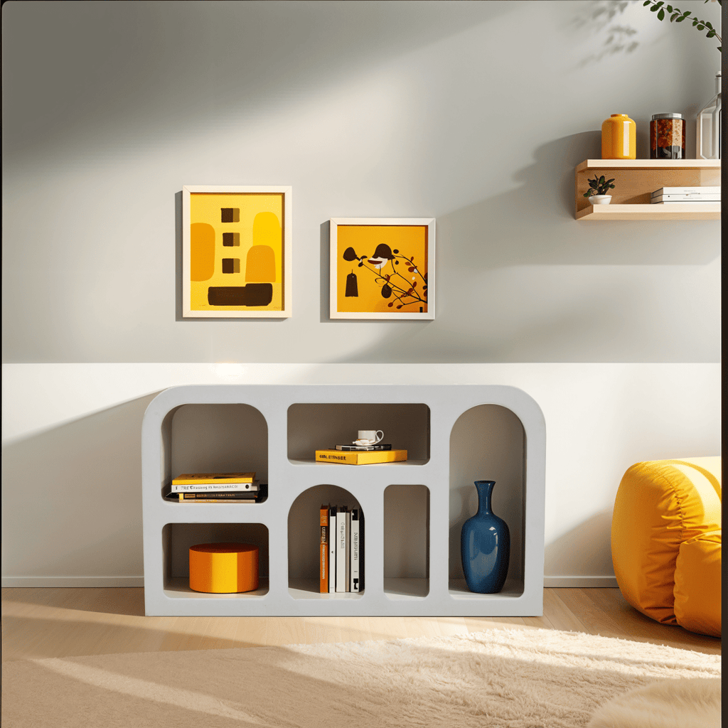 Udaipur Geometric Medium Sideboard / Display Cabinet / Bookshelf - Joe’s Haven