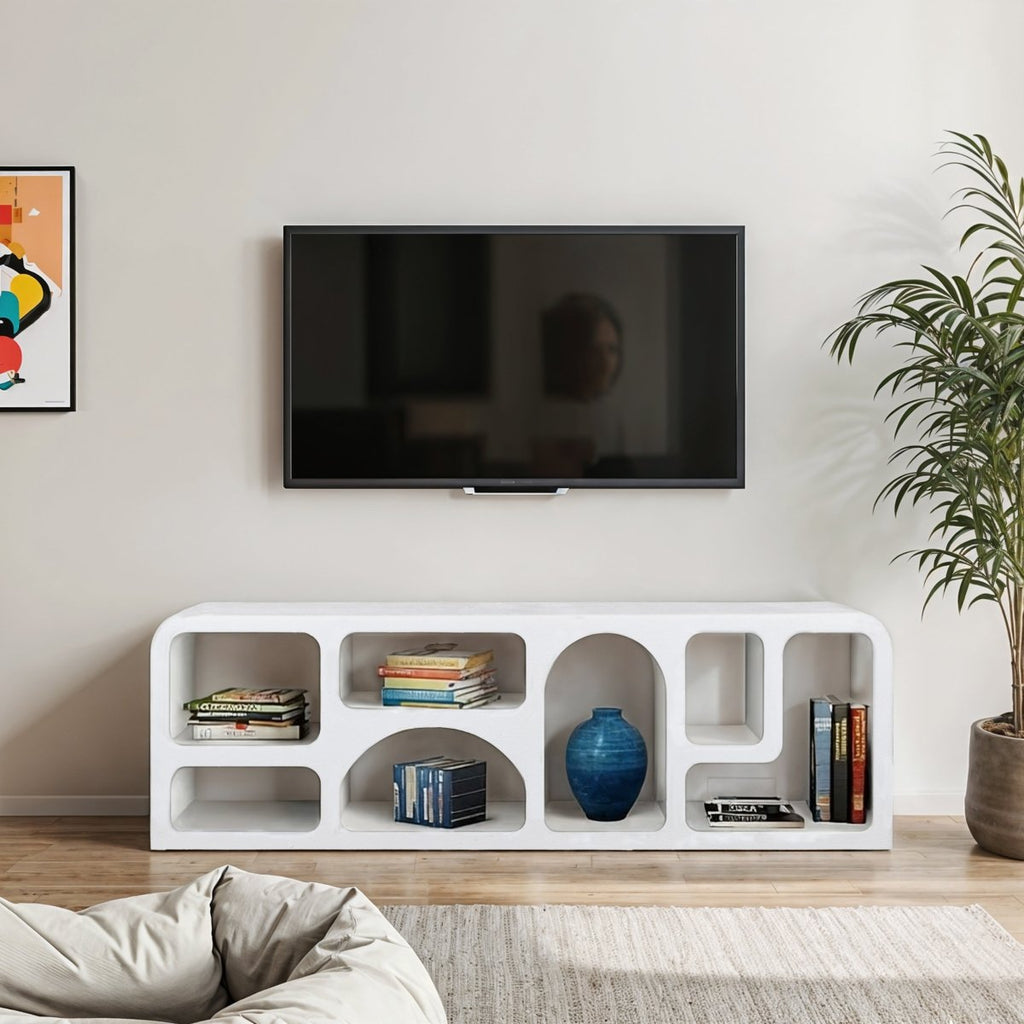 Udaipur Geometric Large Tv Cabinet - Joe’s Haven