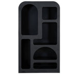 Bookcase Large Otis Geometric Black - Joe’s Haven