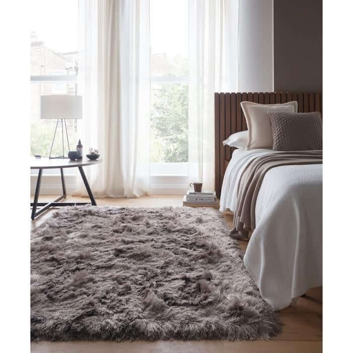 Glamour Shaggy Rug Plain Design - Joe’s Haven
