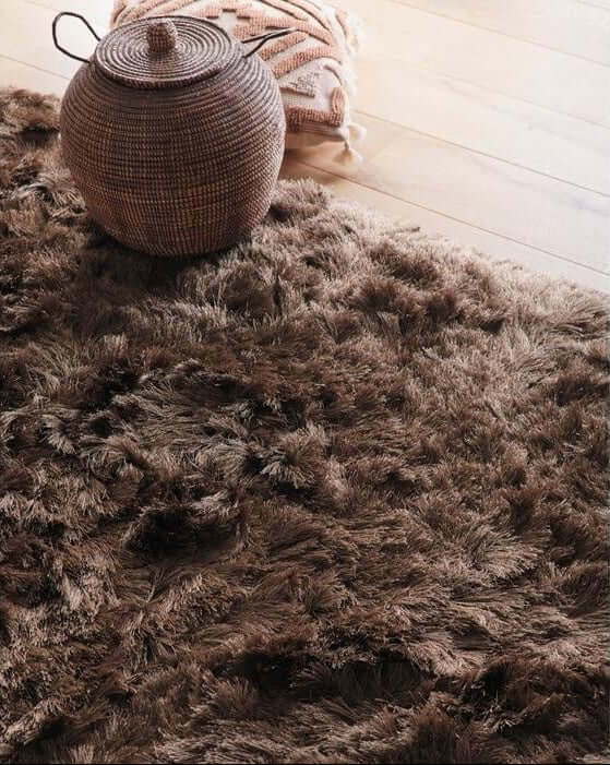 Glamour Shaggy Rug Plain Design - Joe’s Haven