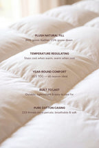 Goose Feather & Down Duvet - Joe’s Haven