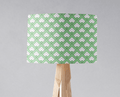 Light Green and White Geometric Tiles Design Lampshade, Ceiling or Table Lamp Shade - Joe’s Haven