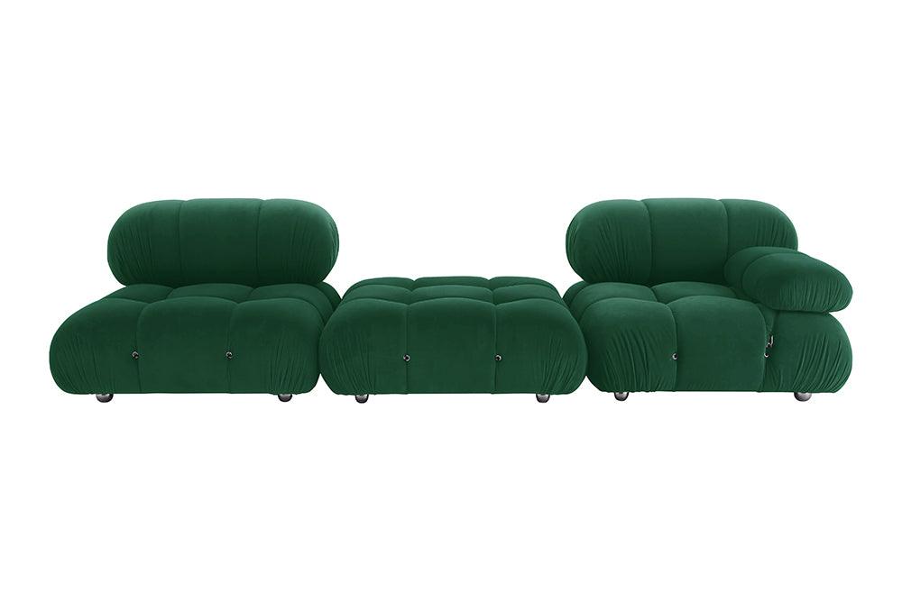 B&B Italia Camaleonda Style Sofa, Three Seater Sofa, Modular Sofa, Velvet - Joe’s Haven