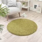 Washable Olive Green Shaggy Rug - Joe’s Haven
