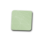 Light Green Contemporary Lines Coasters, Table Decor Drinks Mat - Joe’s Haven