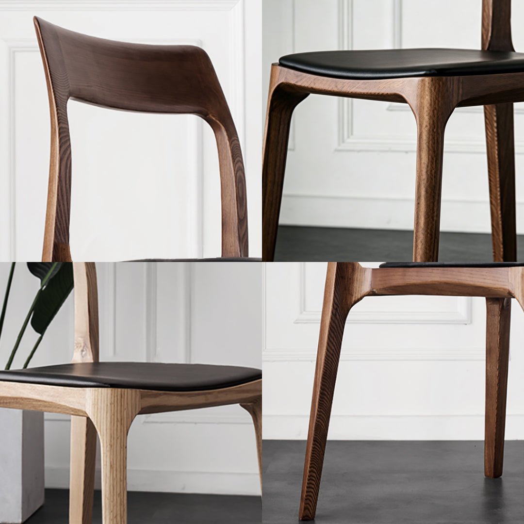 A Set Of 2 Hans CH3 Dining Chairs, Dark Oak, Light Oak - Joe’s Haven