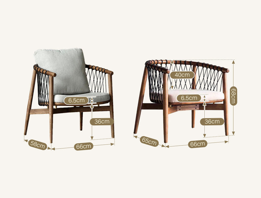 Hans Style AN81 Armchair, Walnut