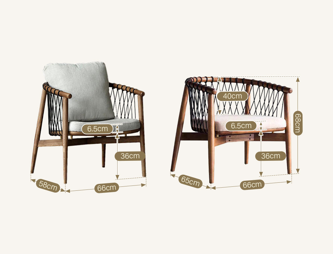 Hans Style AN81 Armchair, Walnut