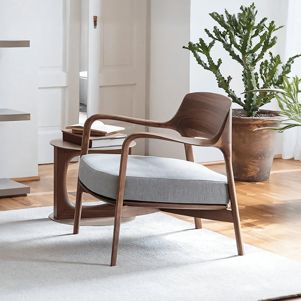 Hans Wegner Inspired Armchair, Dark Oak - Joe’s Haven