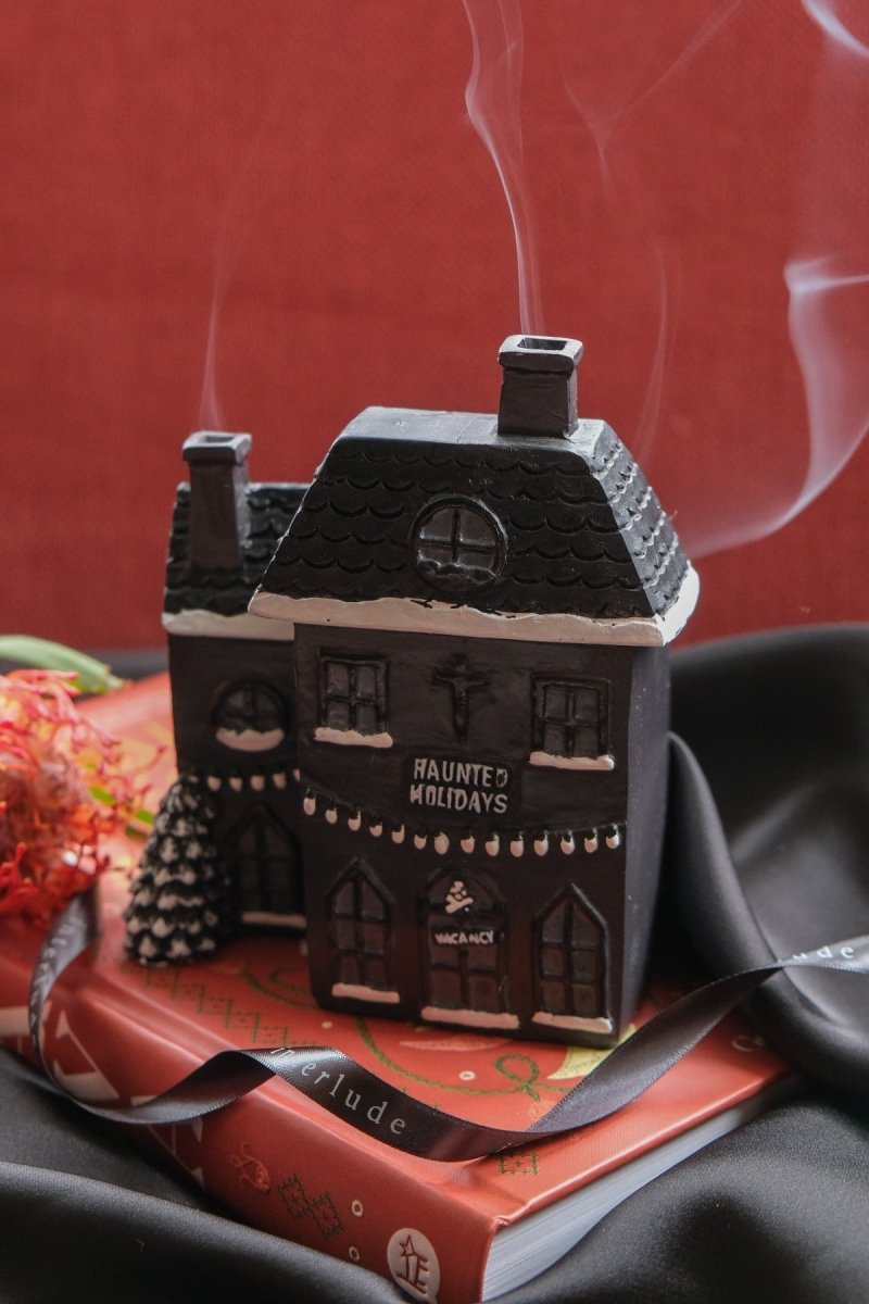 Haunted Holiday House Incense Cone Burner - Joe’s Haven