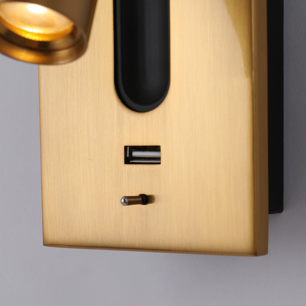 Reading Wall Light with USB Charger & Switch LED Bedside Lamp - Joe’s Haven