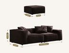 Hee Nordic Sofa, Two Seater, Three Seater Sofa, Corner Sofa, Suede - Joe’s Haven