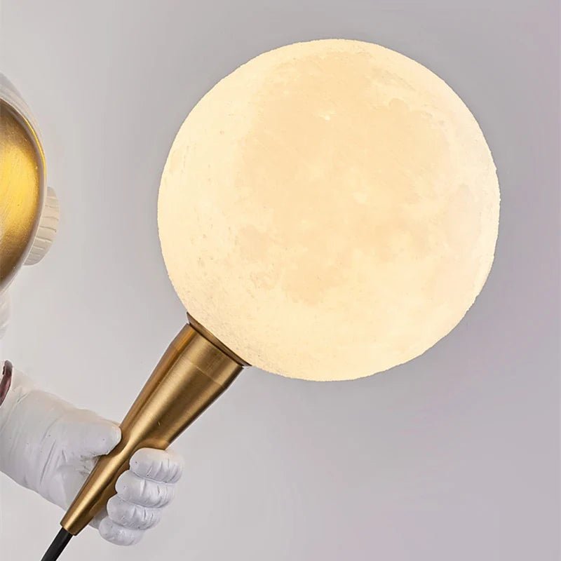 Astronaut LED Wall Light Plug In Moon Globe Kids Bedroom UK - Joe’s Haven