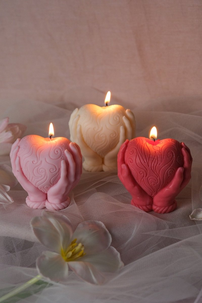 Holding Heart Candle - Joe’s Haven