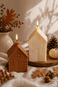Gingerbread House Candles - Trio - Joe’s Haven