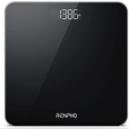 Digital Bathroom Scales Body Weight High Precision Large Platform Black RENPHO - Joe’s Haven