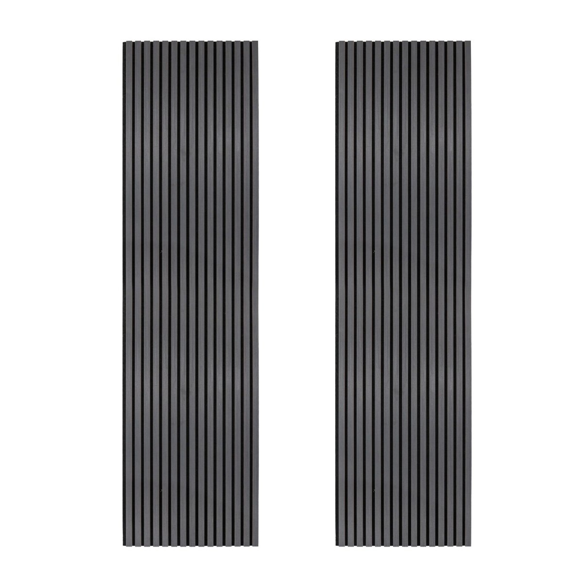Acoustic Slat Wall Panel – Anthracite Grey - Joe’s Haven
