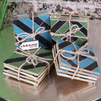 Panna Luxe Resin Coaster Set of 4 - Joe’s Haven