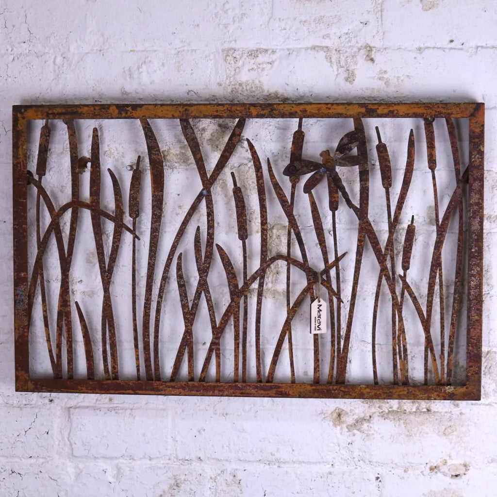 Alibag Rustic Metal Garden Wall Art - Joe’s Haven
