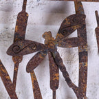 Alibag Rustic Metal Garden Wall Art - Joe’s Haven