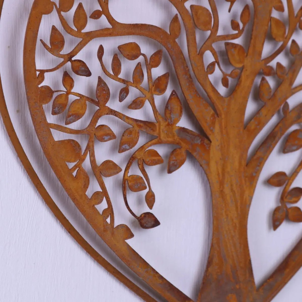 Neri Rustic Heart Wind Chime with Tree of Life - Joe’s Haven