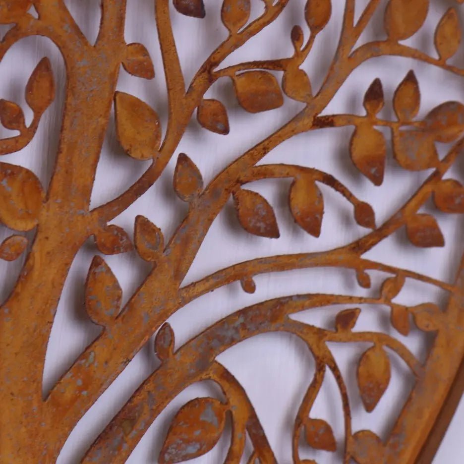 Neri Rustic Heart Wind Chime with Tree of Life - Joe’s Haven