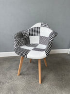 Chrono Patchwork Tub Chair - Joe’s Haven