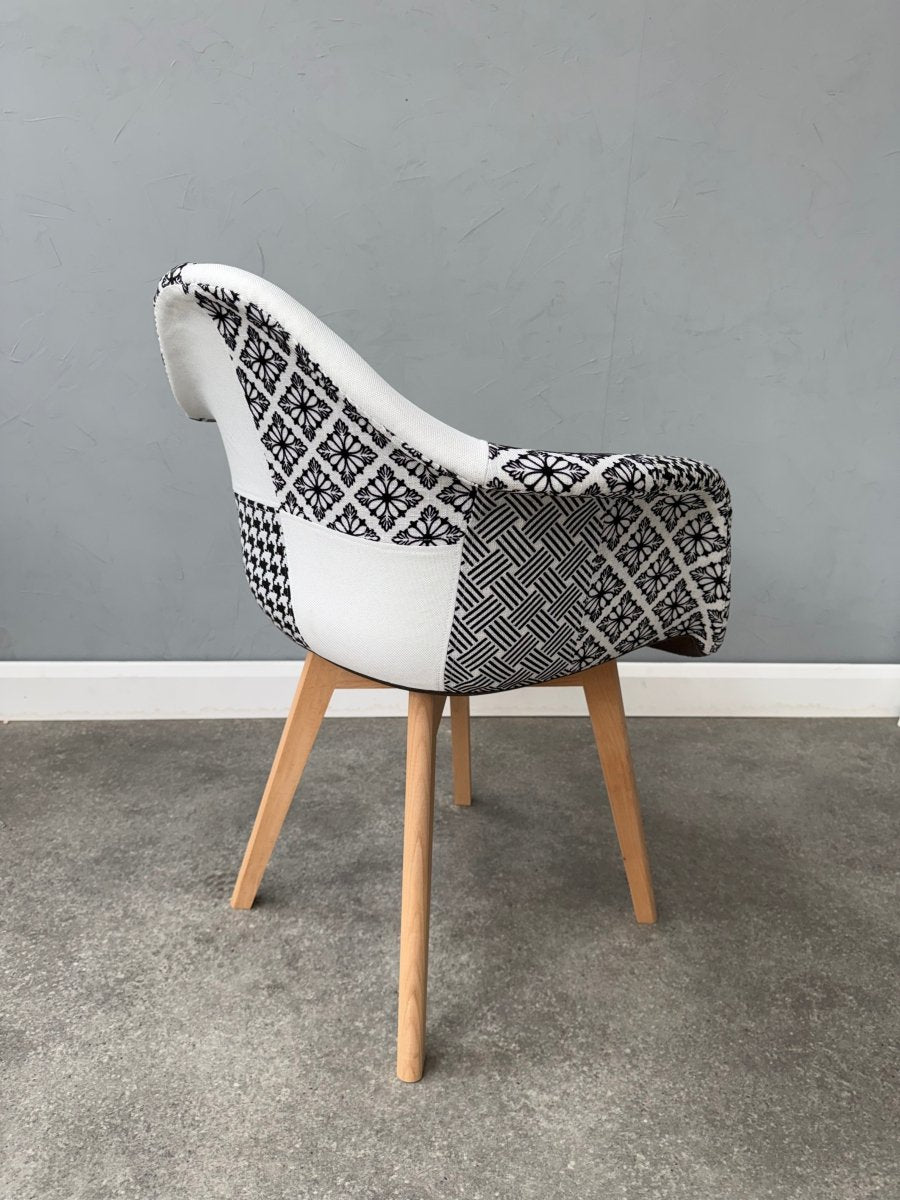 Chrono Patchwork Tub Chair - Joe’s Haven